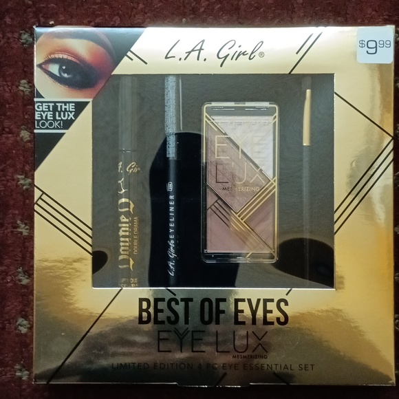 L.A. Girl Best of Eyes EYE LUX limited edition 4 PC eye essential set - Picture 2 of 3